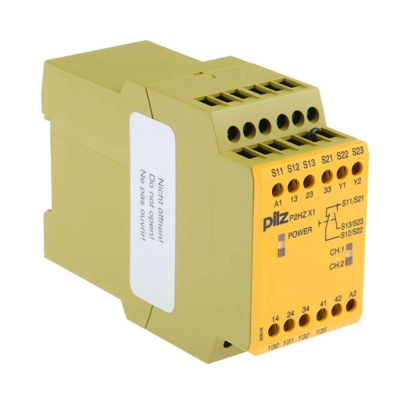 Pilz P2HZ X1 24V DC Safety Relay with 3 Safety Contacts and 1 Auxiliary Contact P2HZ