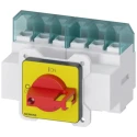 Siemens 6-Pole Panel Mount Non-Fused Switch Disconnector 25A 10kW IP65 