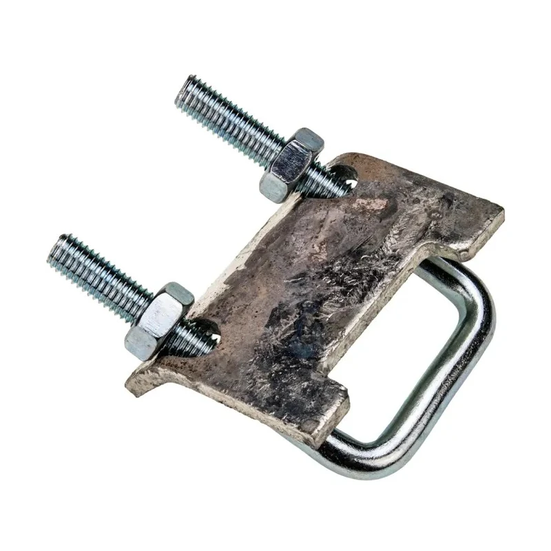 Unistrut Galvanised Steel C Type Beam Clamp, M10 Bolt, 75mm Length, Galvanised Finish P 2785