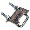 Unistrut Galvanised Steel C Type Beam Clamp, M10 Bolt, 75mm Length, Galvanised Finish P 2785