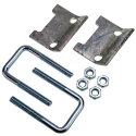 Unistrut Galvanised Steel C Type Beam Clamp, M10 Bolt, 75mm Length, Galvanised Finish P 2785