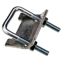 Unistrut Galvanised Steel C Type Beam Clamp, M10 Bolt, 75mm Length, Galvanised Finish P 2785