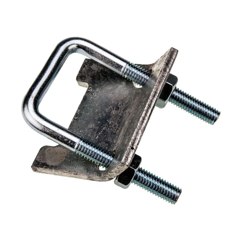 Unistrut Galvanised Steel C Type Beam Clamp, M10 Bolt, 75mm Length, Galvanised Finish P 2785