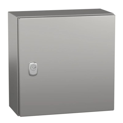 Schneider Electric Spacial S3X Series 304 Stainless Steel Wall Box IP66 300 mm x 300 mm x 150 mm NSYS3X3315
