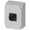 Siemens 6-Pole Panel Mount Non-Fused Switch Disconnector, IP65, 63A, 22kW, Black Handle