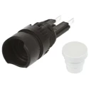 APEM Panel Mount Indicator, Flush Bezel, Solder Tab Termination, 16 mm Mount Hole Size A0173