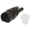 APEM Panel Mount Indicator, Flush Bezel, Solder Tab Termination, 16 mm Mount Hole Size A0173