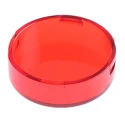 APEM Panel Mount Indicator Lens Red Round 15mm Diameter A0163B