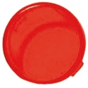 APEM Panel Mount Indicator Lens Red Round 15mm Diameter A0163B