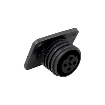 Bulgin Industrial Circular Connector Flange Mount Socket Female 10 Contacts IP68 250V 10A PX0941/10/S
