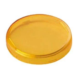 APEM Panel Mount Indicator Lens Round Style Yellow 26mm Diameter A0263D