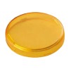 APEM Panel Mount Indicator Lens Round Style Yellow 26mm Diameter A0263D