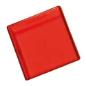 APEM Panel Mount Indicator Lens Square Style, Red, 29 mm Long A0262B