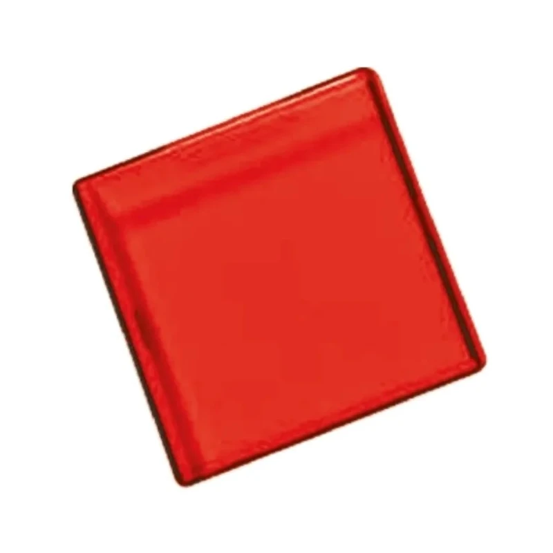 APEM Panel Mount Indicator Lens Square Style, Red, 29 mm Long A0262B
