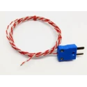 RS PRO XQ Type K Exposed Junction Thermocouple 1 mm Diameter, 5 m Length, -75 to 250 °C, Perfluoroalkoxy Alkane 239-4536