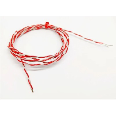 RS PRO XQ Type K Exposed Junction Thermocouple 7 mm Diameter, 1 m Length, -75 °C to 250 °C, Perfluoroalkoxy Alkane 239-4550