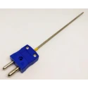 RS PRO XQ Type K Mineral Insulated Thermocouple 3 mm Diameter, 250 mm Length, 750 °C to 1100 °C Max 239-4580