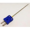 RS PRO XQ Type K Mineral Insulated Thermocouple 3 mm Diameter, 250 mm Length, 750 °C to 1100 °C Max 239-4580