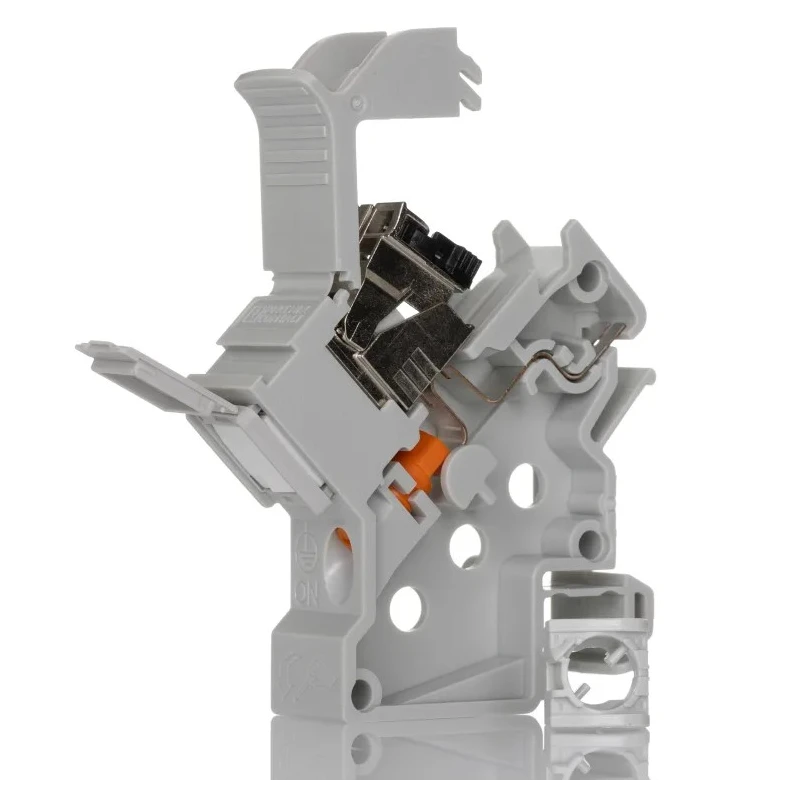 Phoenix Contact Polycarbonate DIN Rail Adapter for RJ45 Cable Connection Module NBC-PP-J1PGY-S/R4IDC8 1100077