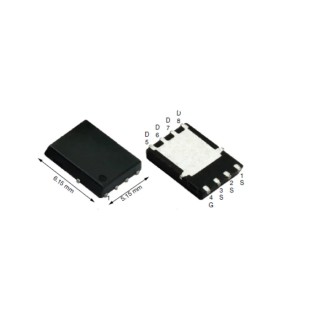 Vishay SiR Type N-Channel MOSFET, 78.4 A, 80 V, 8-Pin PowerPAK SO-8 SiR586DP-T1-RE3