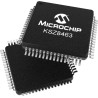 Microchip 64-Pin LQFP Ethernet Switch IC 3.13 V to 3.46 V 100 Mbps Full Duplex/Half Duplex KSZ8463RLI