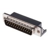 RS PRO 25 Way Right Angle 2.77 mm Pitch Through Hole D-Sub Connector, 4 to 40 UNC Male 239-5883
