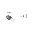 Vishay SIH Type N-Channel Power MOSFET, 20 A, 850 V, TO-247AC Package SIHG24N80AEF-GE3