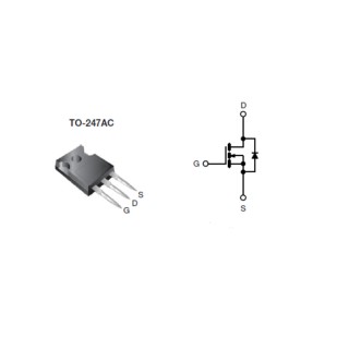 Vishay SIH Type N-Channel Power MOSFET, 20 A, 850 V, TO-247AC Package SIHG24N80AEF-GE3