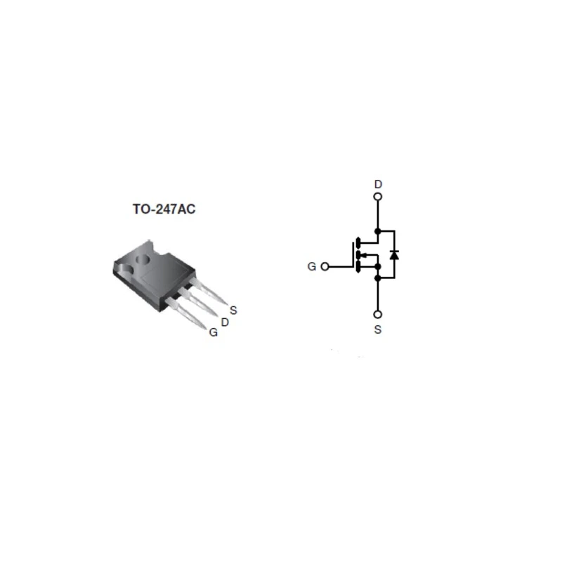 Vishay SIH Type N-Channel Power MOSFET, 20 A, 850 V, TO-247AC Package SIHG24N80AEF-GE3