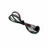 TE Connectivity PB6 Series Illuminated Push Button Switch On-Off Panel Mount 1 NO Yellow LED IP68 PB6B2FM2M1CAL05S500