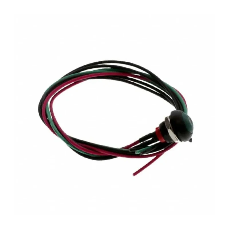 TE Connectivity PB6 Series Illuminated Push Button Switch, On-Off, Panel Mount, 1 NO Contact, Green LED PB6B2FM6M1CAL06Y500
