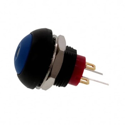TE Connectivity PB6 Series Illuminated Push Button Switch On-Off Panel Mount 1 NO White LED IP68 PB6B2FM7M1CAL01
