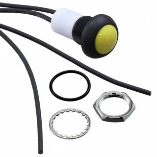 TE Connectivity PB6 Series Push Button Switch, On-Off, Panel Mount, 1 NO Contact, IP68 PB6B2RS5M1CAL00S500