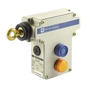 Telemecanique Sensors Rope Pull Switch, Left Side Mounting, 2 NO/2 NC Contacts, IP65, 300V AC, 3A Contact Current XY2-CE