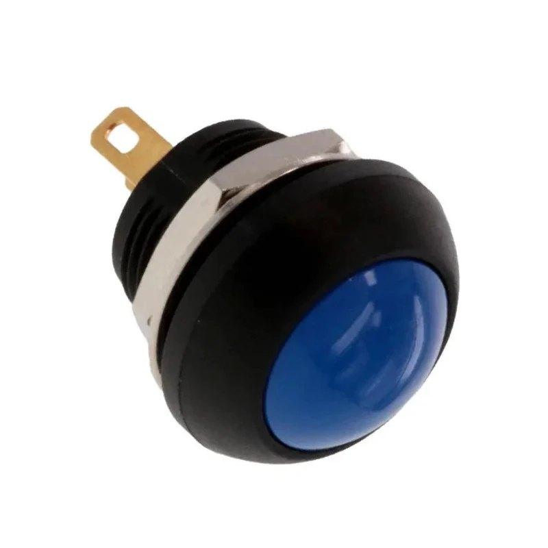 TE Connectivity PB6 Series Push Button Switch On-Off Panel Mount Blue Actuator IP68 PB6B2RS7M2CAL00