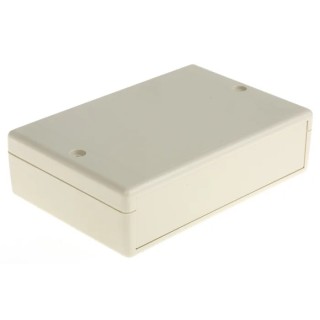 Pactec LH White ABS Enclosure 30 mm Height, 78 mm Length, 114 mm Width 75053-510-039