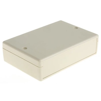 Pactec LH White ABS Enclosure 30 mm Height, 78 mm Length, 114 mm Width 75053-510-039