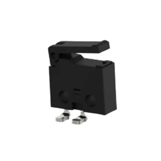TE Connectivity Lever Snap Action Micro Switch, Left Angle PCB Terminal, 0.5A, 30V dc, SPST SAJ405XHL0N30SNOSLQ
