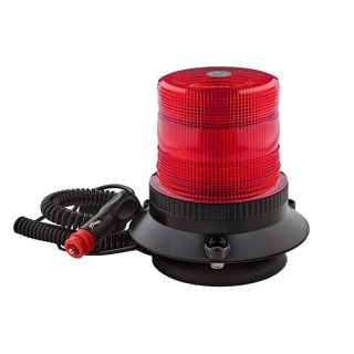 RS PRO VLCB Series Red LED Beacon 110V Flashing Base, LED Bulb, IP67 239-9231