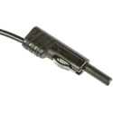Hirschmann Test & Measurement Connector Test Lead 16A 60V DC Black 2m Lead Length 973647100