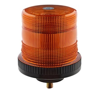 RS PRO LED Beacon Amber Lens Flashing Signal Light 110V DC Base Mount IP67 VLCB Series 239-9241