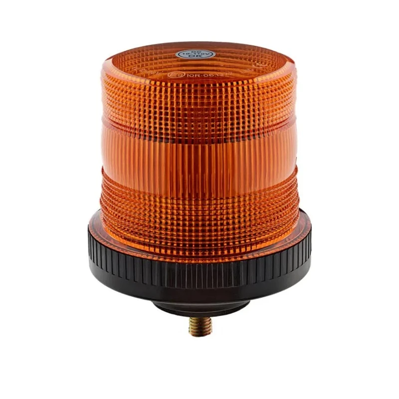 RS PRO LED Beacon Amber Lens Flashing Signal Light 110V DC Base Mount IP67 VLCB Series 239-9241