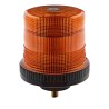 RS PRO LED Beacon Amber Lens Flashing Signal Light 110V DC Base Mount IP67 VLCB Series 239-9241