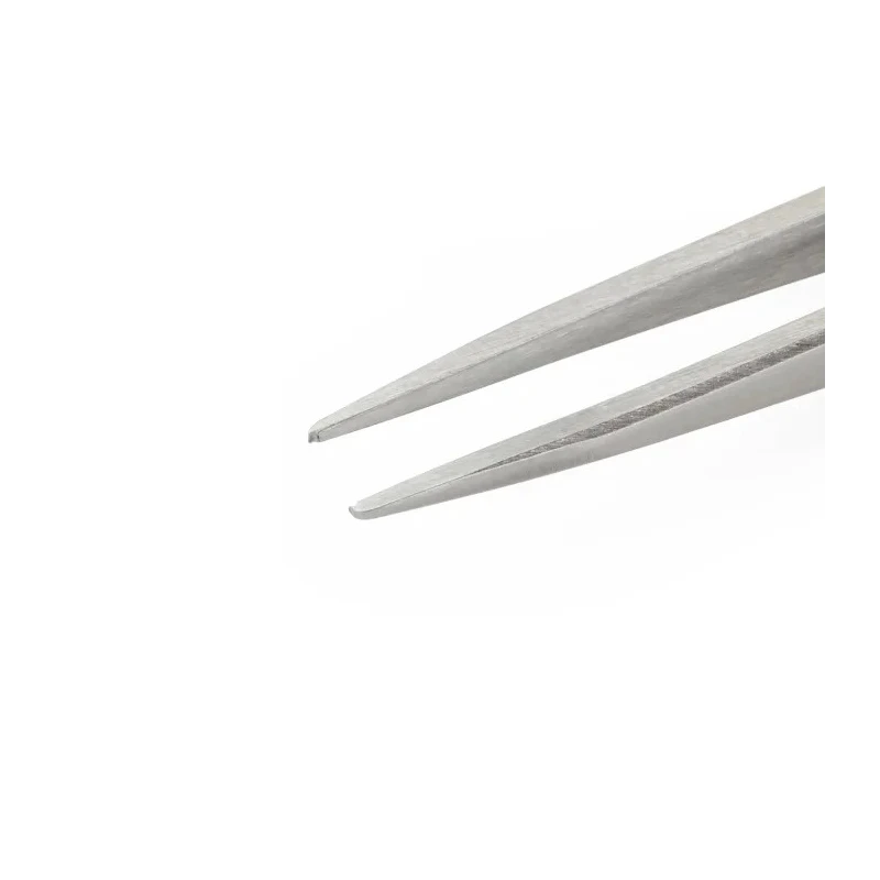 Weller Erem 4.3in Stainless Steel Rounded Tweezer 40SA
