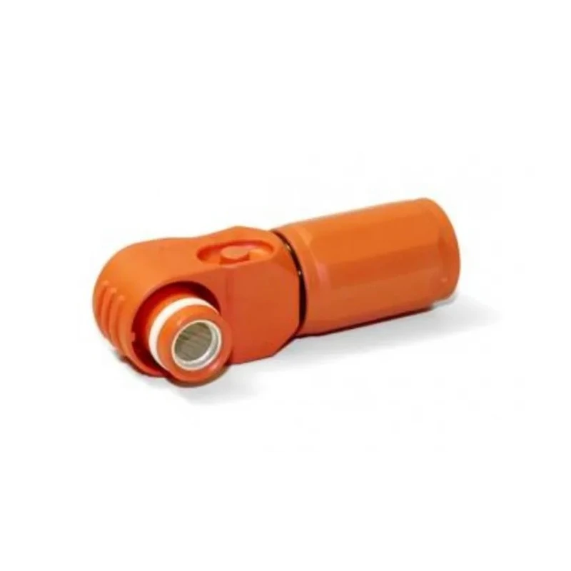 Amphenol Industrial EV Connector Plug Female SLP Series 200A 1000V Right Angle SLPPB35BSO0