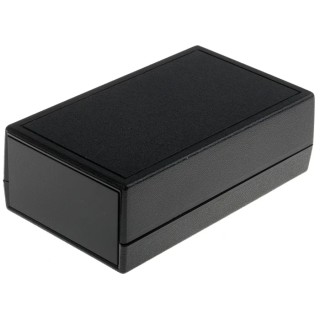 RS PRO Black ABS Handheld Enclosure with Integral Battery Compartment IP40 116.8mm x 69mm x 38.1mm IP40