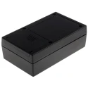 RS PRO Black ABS Handheld Enclosure with Integral Battery Compartment IP40 116.8mm x 69mm x 38.1mm IP40