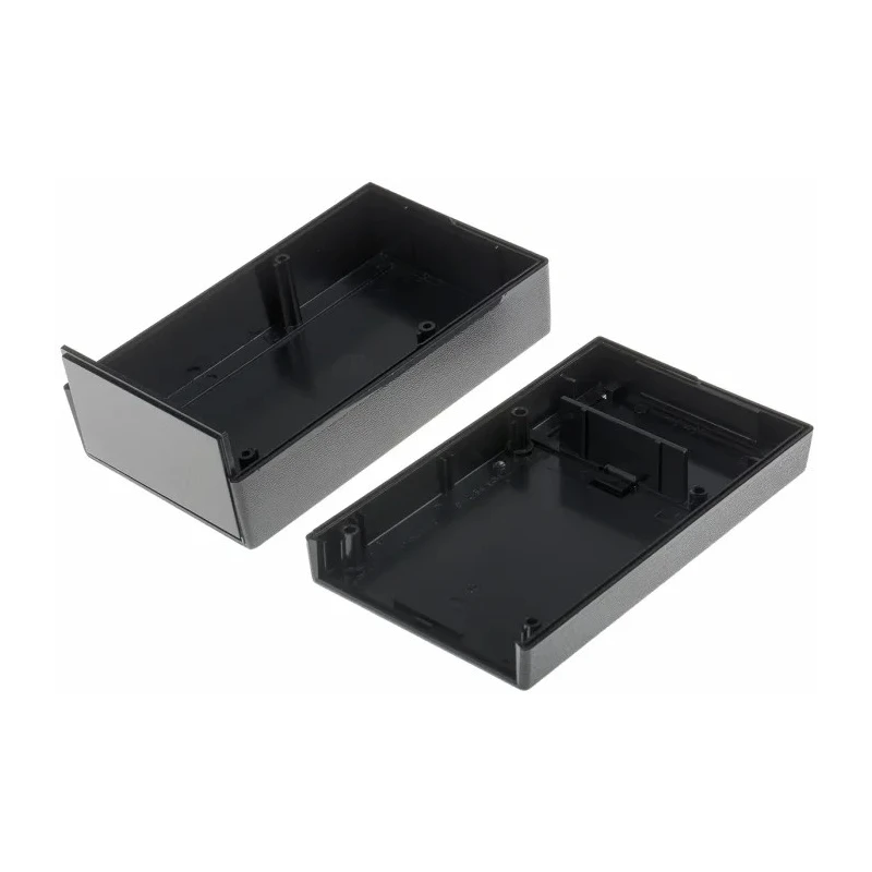 RS PRO Black ABS Handheld Enclosure with Integral Battery Compartment IP40 116.8mm x 69mm x 38.1mm IP40