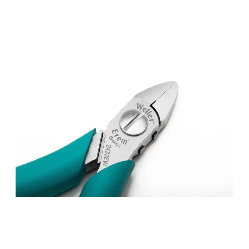 Erem ESD Safe Super Full Flush Side Cutter 130mm Overall Length, Maximum Cutting Capacity 1.57mm 2432EW
