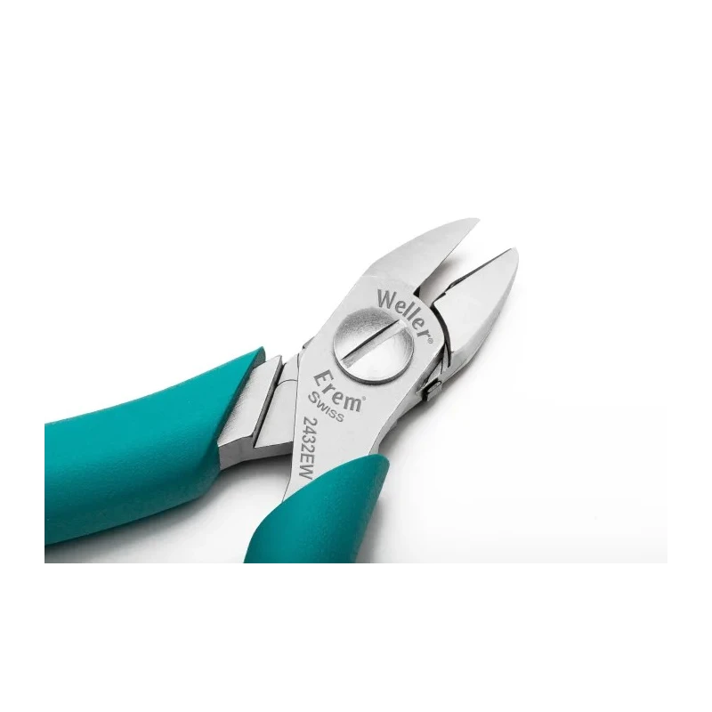 Erem ESD Safe Super Full Flush Side Cutter 130mm Overall Length, Maximum Cutting Capacity 1.57mm 2432EW